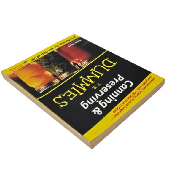 Vintage 2003 Canning and Preserving for Dummies Cookbook Reference Book - Picture 6 of 16